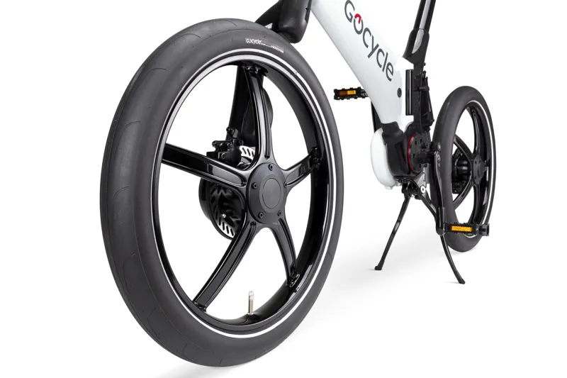 Gocycle G4i Electric Folding Bike 2022 in White -5